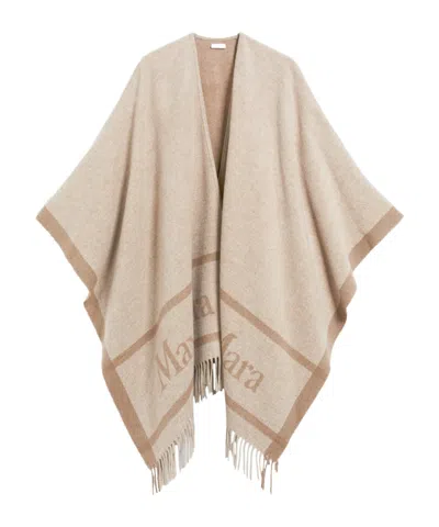 Max Mara Fringed Cape