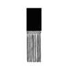 Max Mara Fringed Scarf In Black
