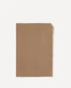 Max Mara Silk Scarf Rectangular Shape Lightweight Frayed Edges In Brown