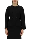 Max Mara Frond Jacket In Black