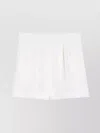 Max Mara Wide-leg Wool Shorts