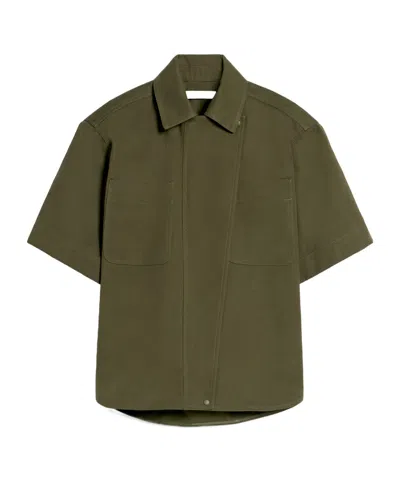 MAX MARA MAX MARA BUTTON DETAILED SHORT-SLEEVED SHIRT