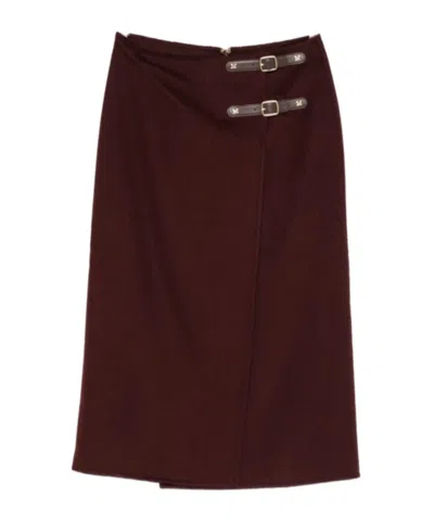MAX MARA FRONT SLIT SKIRT
