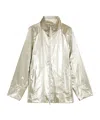 Max Mara Front Zipper Casual Jacket In Nude