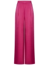 Max Mara Fuchsia Acetate/viscose Trousers In Pink