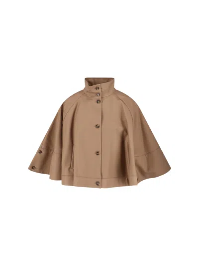 Max Mara 'fulcro' Crop Cape