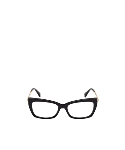 Max Mara Full Frame Plain Mirror In Black