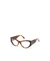 Max Mara Full Frame Plain Mirror In Brown