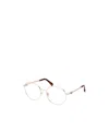 Max Mara Full Frame Plain Mirror In Gold