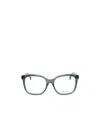 Max Mara Full-frame Plain Mirror In Green