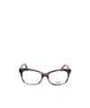 Max Mara Full-frame Plain Mirror In Purple