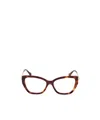 Max Mara Full Frame Plain Mirror In Red
