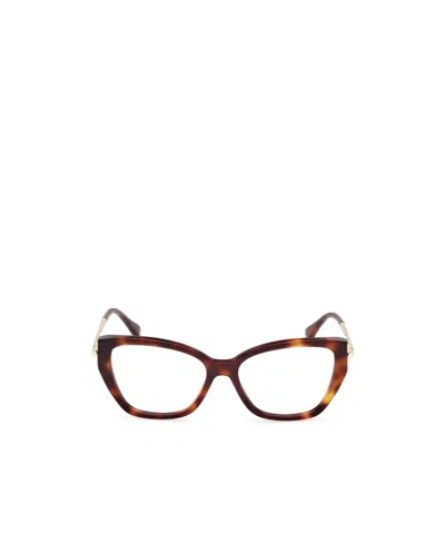 Max Mara Full Frame Plain Mirror In Red