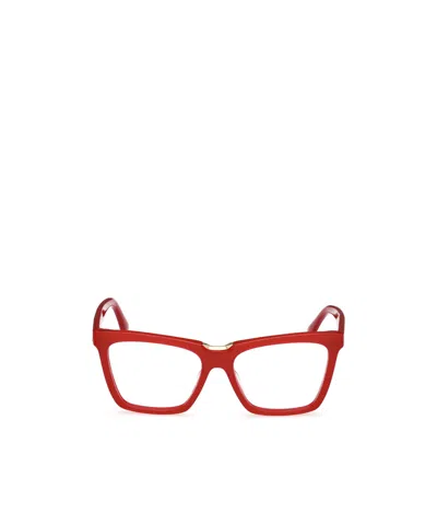 Max Mara Full Frame Plain Mirror In Red
