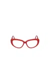 Max Mara Full Frame Plain Mirror In Red