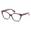 Max Mara Full Frame Plain Mirror In Red