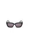 Max Mara Full Frame Sunglasses In Black