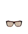 Max Mara Full Frame Sunglasses In Brown