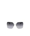 Max Mara Full Frame Sunglasses In Gray