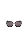 Max Mara Full Frame Sunglasses In Gray