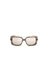 Max Mara Full Frame Sunglasses In Green