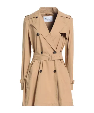 Max Mara Full-length Jacket In Neutral