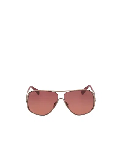 Max Mara Full-rim Sunglasses In Pink