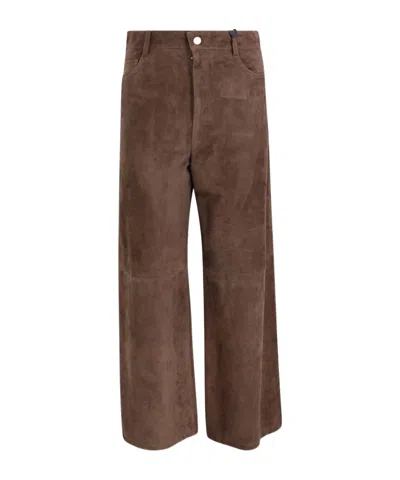 Max Mara 's  Fulmine Straight Leg Pants In Brown