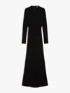 Max Mara Fumana Cut-out Maxi Dress In Black