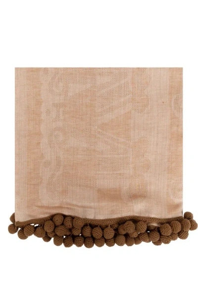 Max Mara Fumana Scarf In Brown