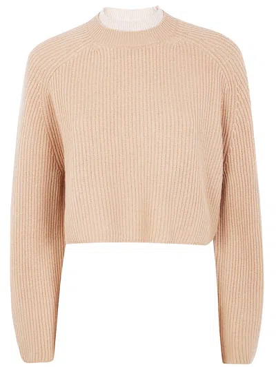 Max Mara Funale Sweater Camel In Brown