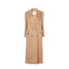 Max Mara Fungo Wool Coat In Brown