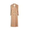 Max Mara Fungo Wool Coat In Brown