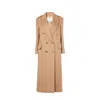 Max Mara Fungo Wool Coat In Neutral