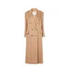 Max Mara Fungo Wool Coat In Nude