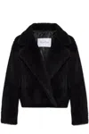 Max Mara Oggeri Alpaca, Wool, And Silk Teddy Coat In Black