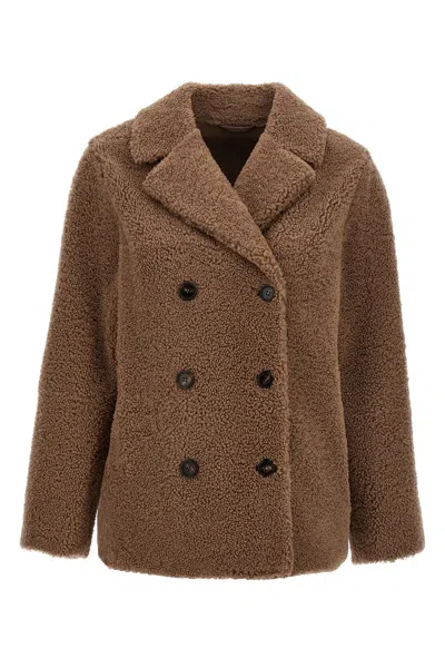 Max Mara 'futura' Fur In Brown