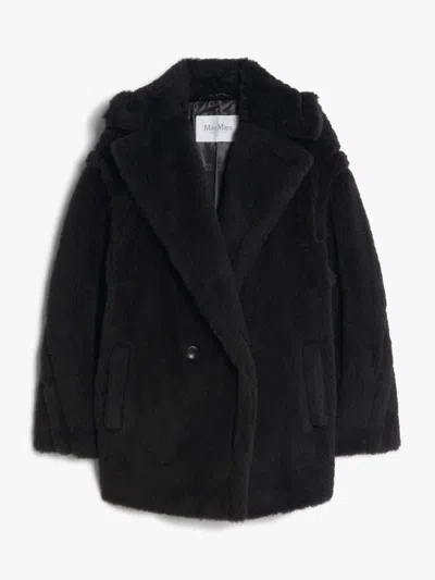 MAX MARA MAX MARA FUXIA SHORT COAT BLACK
