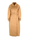 Max Mara Raincoat In Marrón