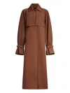 Max Mara Atelier Belted Button Detailed Coat