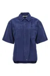 Max Mara Gabriel Shirt And Blouse Blue In Blue