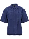 Max Mara Gabriel Shirt And Blouse Blue In Blue