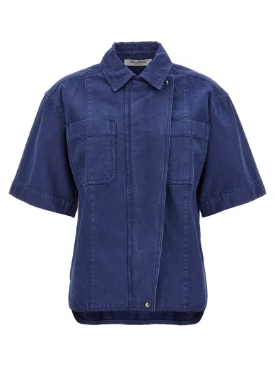 Max Mara Gabriel Shirt In Blue