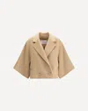 Max Mara Women Galea Caban Coat In Sand