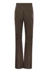 Max Mara Galizia Denim Trousers In Brown
