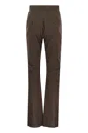 Max Mara Galizia Denim Trousers In Brown