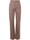 Max Mara Galizia Denim Trousers In Pink