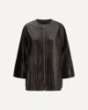 Max Mara Gambero Jacket In Brown