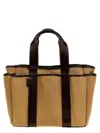 Max Mara Garden Tote Bag In Brown