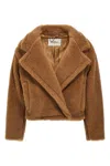 Max Mara Gardone Casual Jackets And Parka Brown In Multi